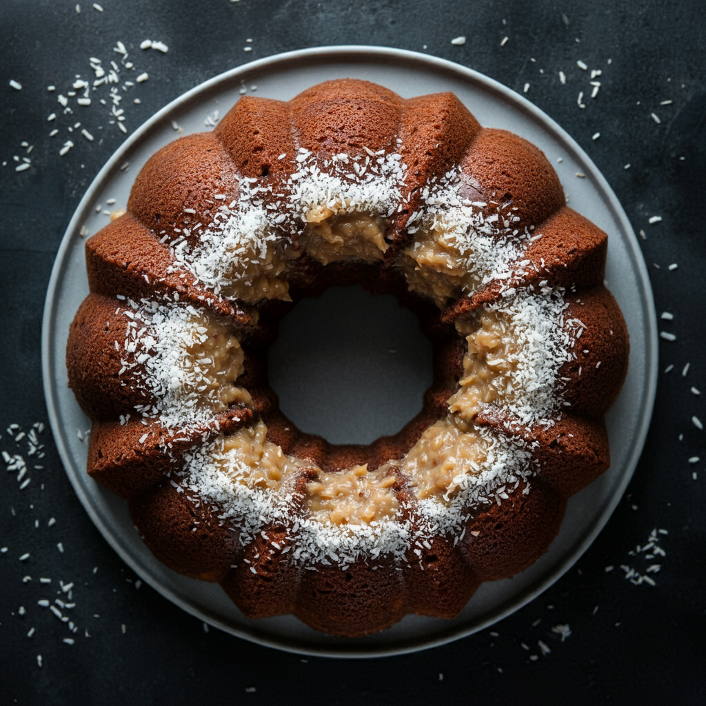 German Chocolate Bundt Cake