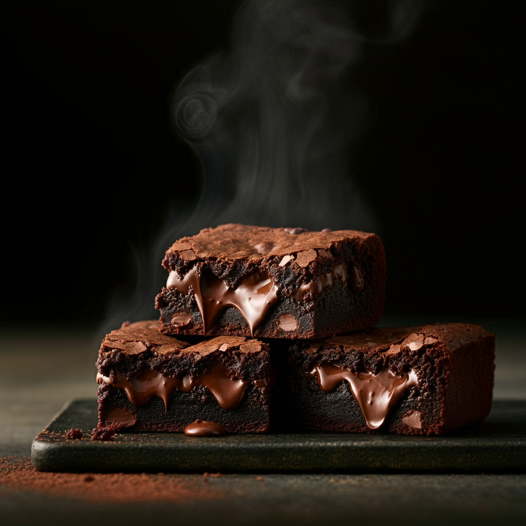 Double Chocolate Fudge Brownies