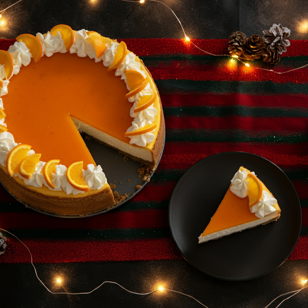Orange Creamsicle Cheesecake