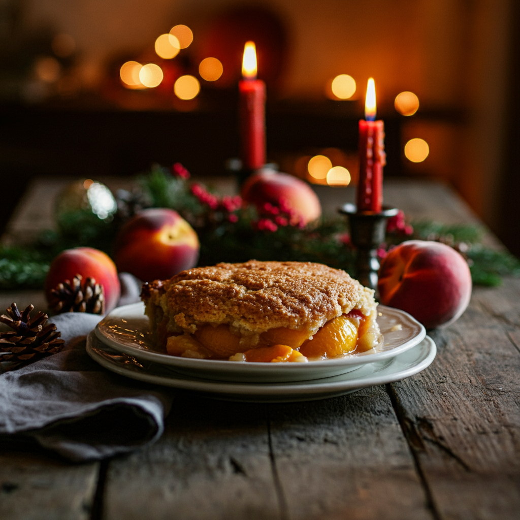 Fresh Peach Cobbler